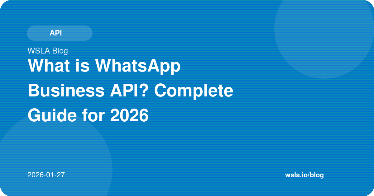 WhatsApp Business API for professional customer conversation management