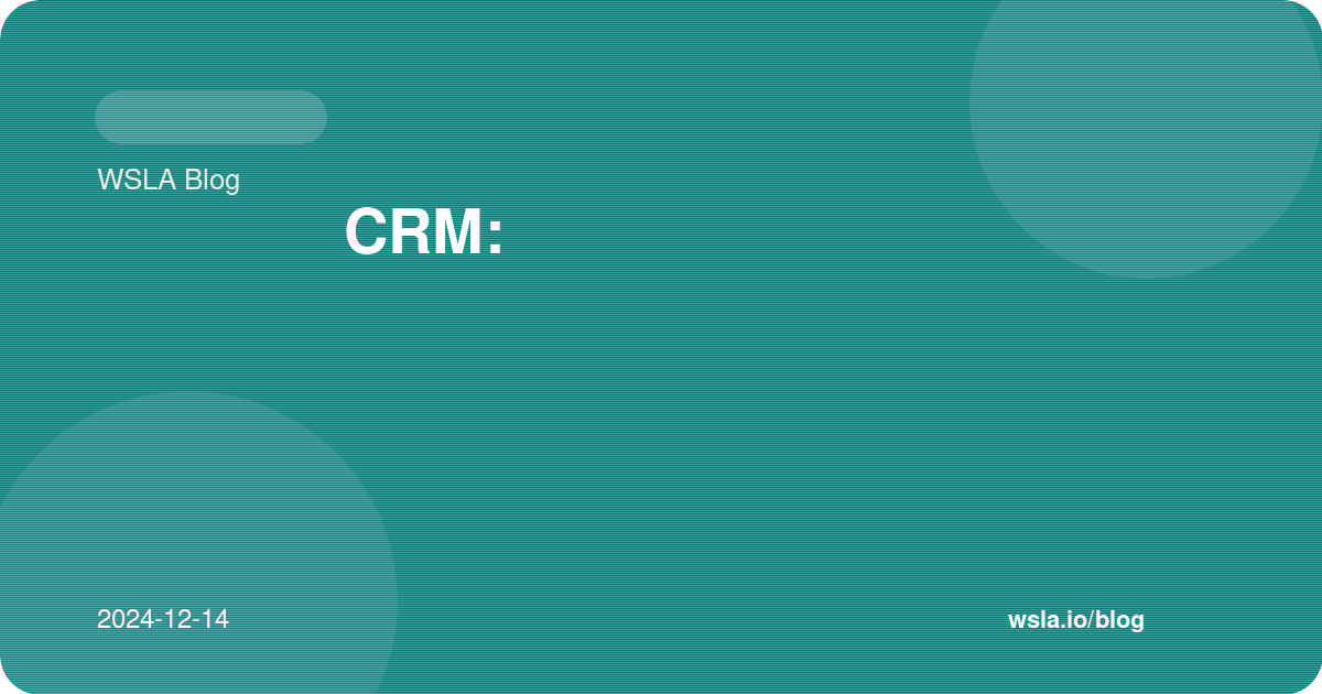 هل تفقد شركتك بيانات العملاء؟ اربط واتساب مع CRM وابدأ إدارة علاقات العملاء باحتراف